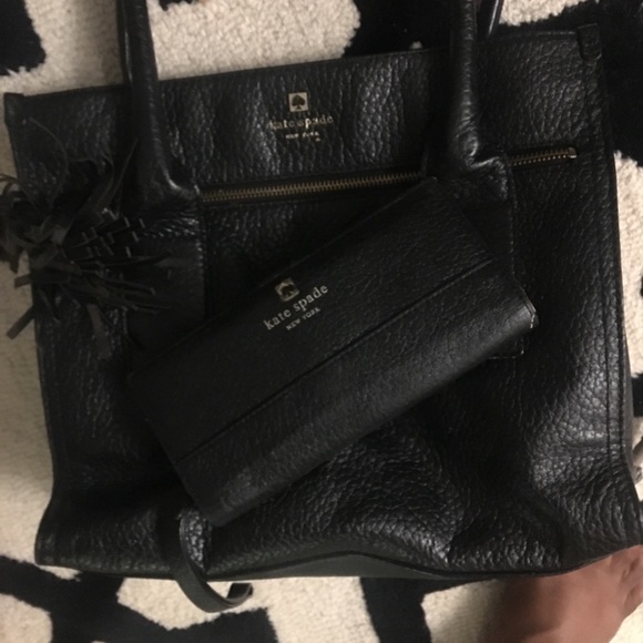 Kate spade handbag and matching wallet - Picture 1 of 3